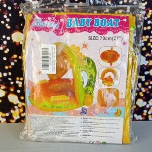 💩 Sainteve Inflatable Baby Boat with Canopy